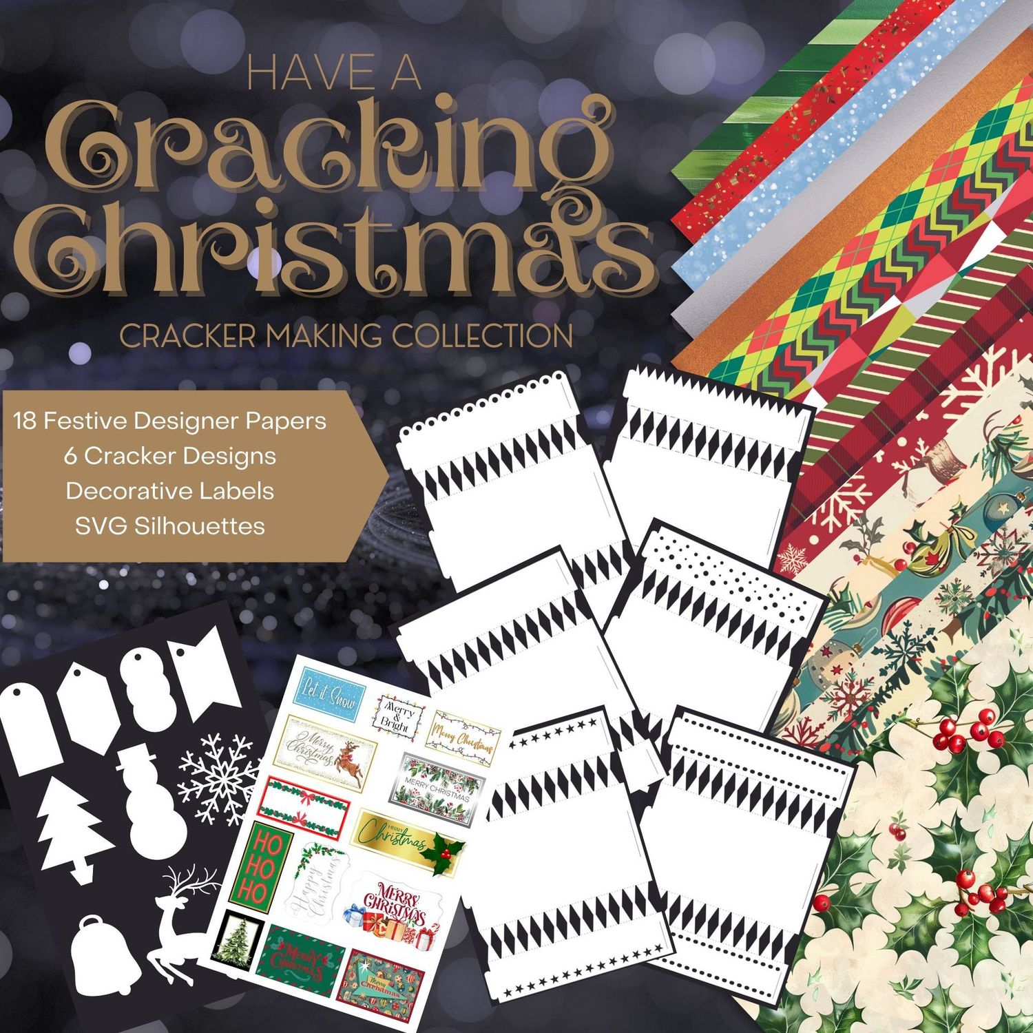 Cracking Christmas Designed by Sharon Callis