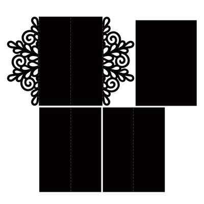 Festive Gatefold Reveal Cards Vol II SVG Files