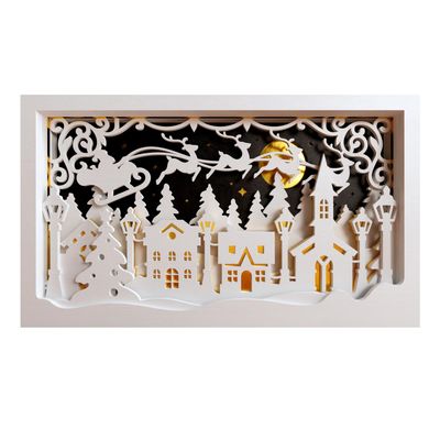Christmas Village Project 7 x 10" SVGs
