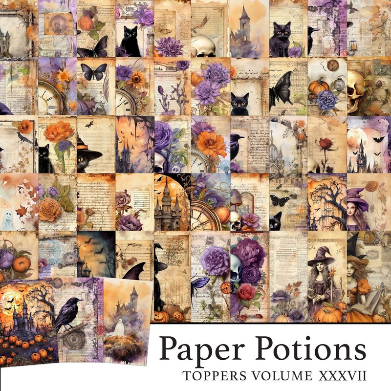 Paper Potions  - 100 Toppers Vol XXXVII Digital Kit