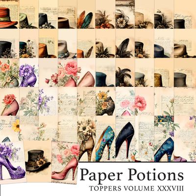 Paper Potions  - 100 Toppers Vol XXXVIII Digital Kit
