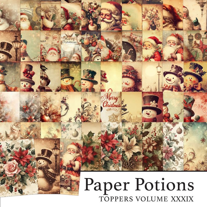 Paper Potions  - 100 Toppers Vol XXXIX Digital Kit