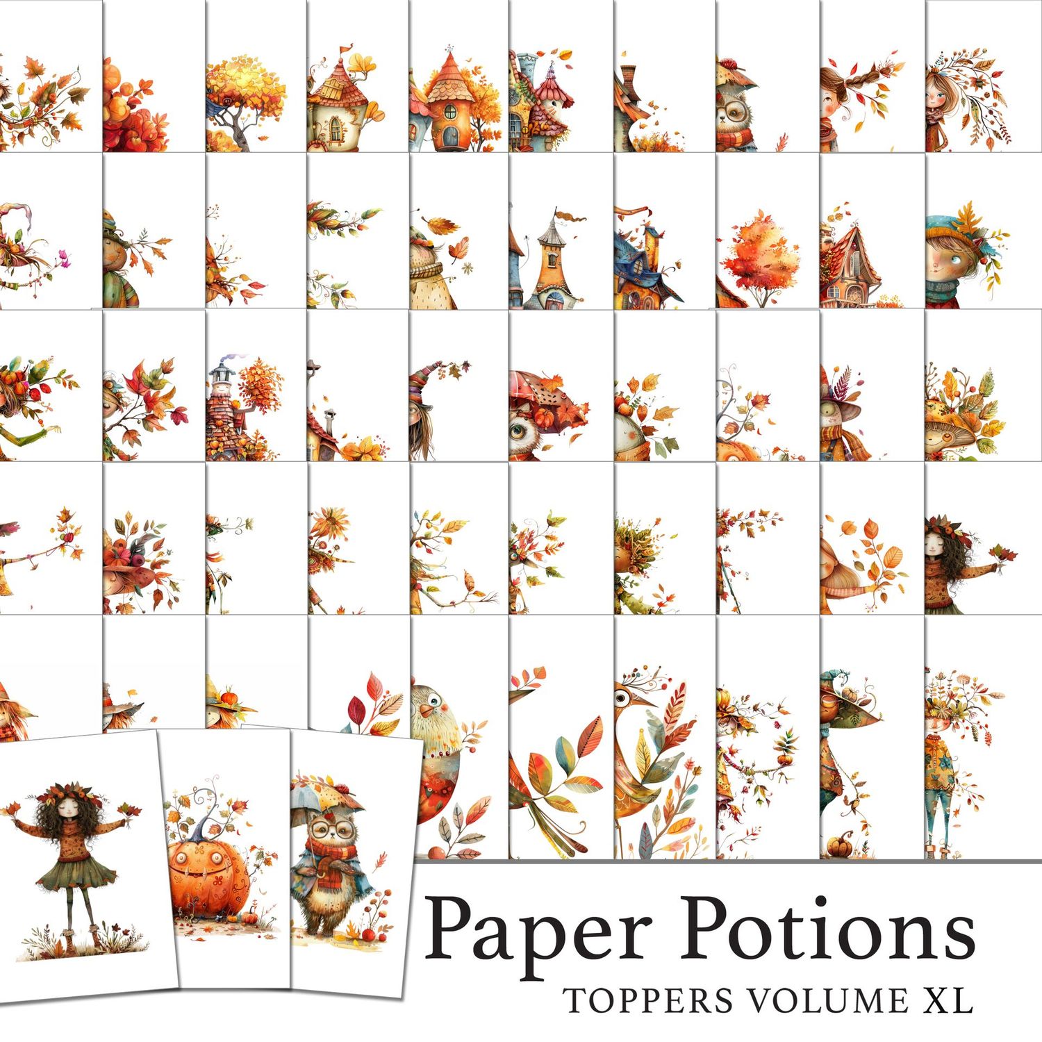 Paper Potions  - 100 Toppers Vol XL Digital Kit