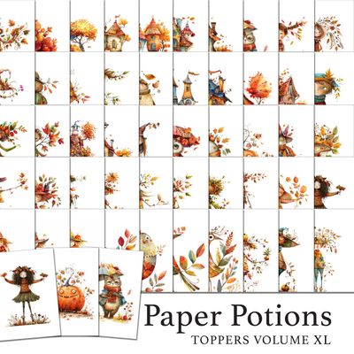 Paper Potions  - 100 Toppers Vol XL Digital Kit