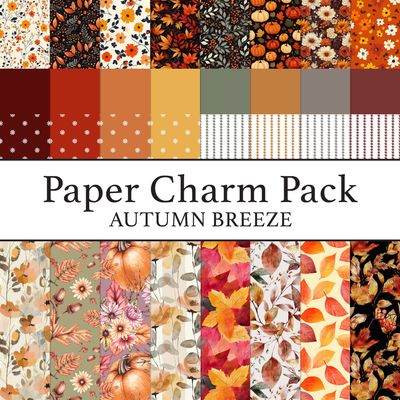 Paper Charms Pack Autumn Breeze Digital Kit