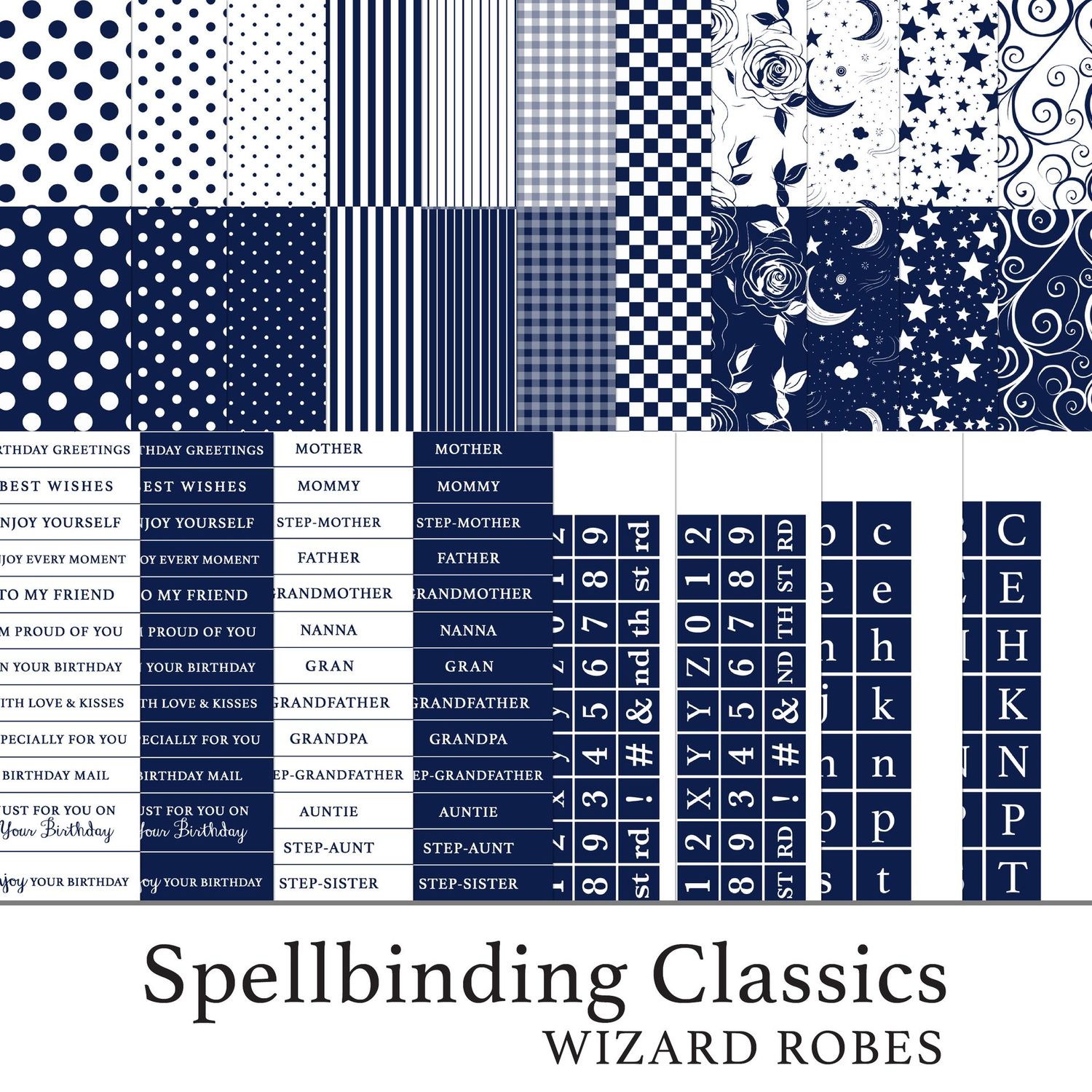 Spellbinding Classics Ian's Choice - Wizard Robes Digital Kit