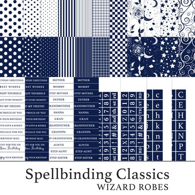 Spellbinding Classics Ian's Choice - Wizard Robes Digital Kit