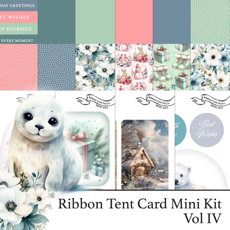 Ribbon Card Vol IV Digital Kit