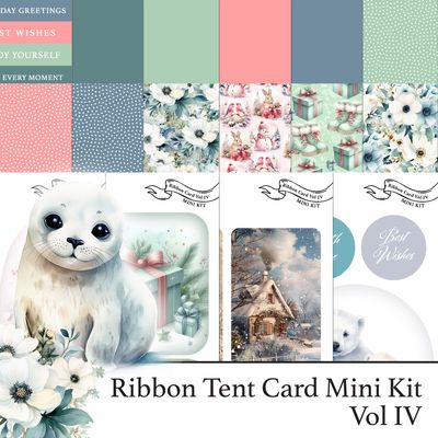 Ribbon Card Vol IV Digital Kit