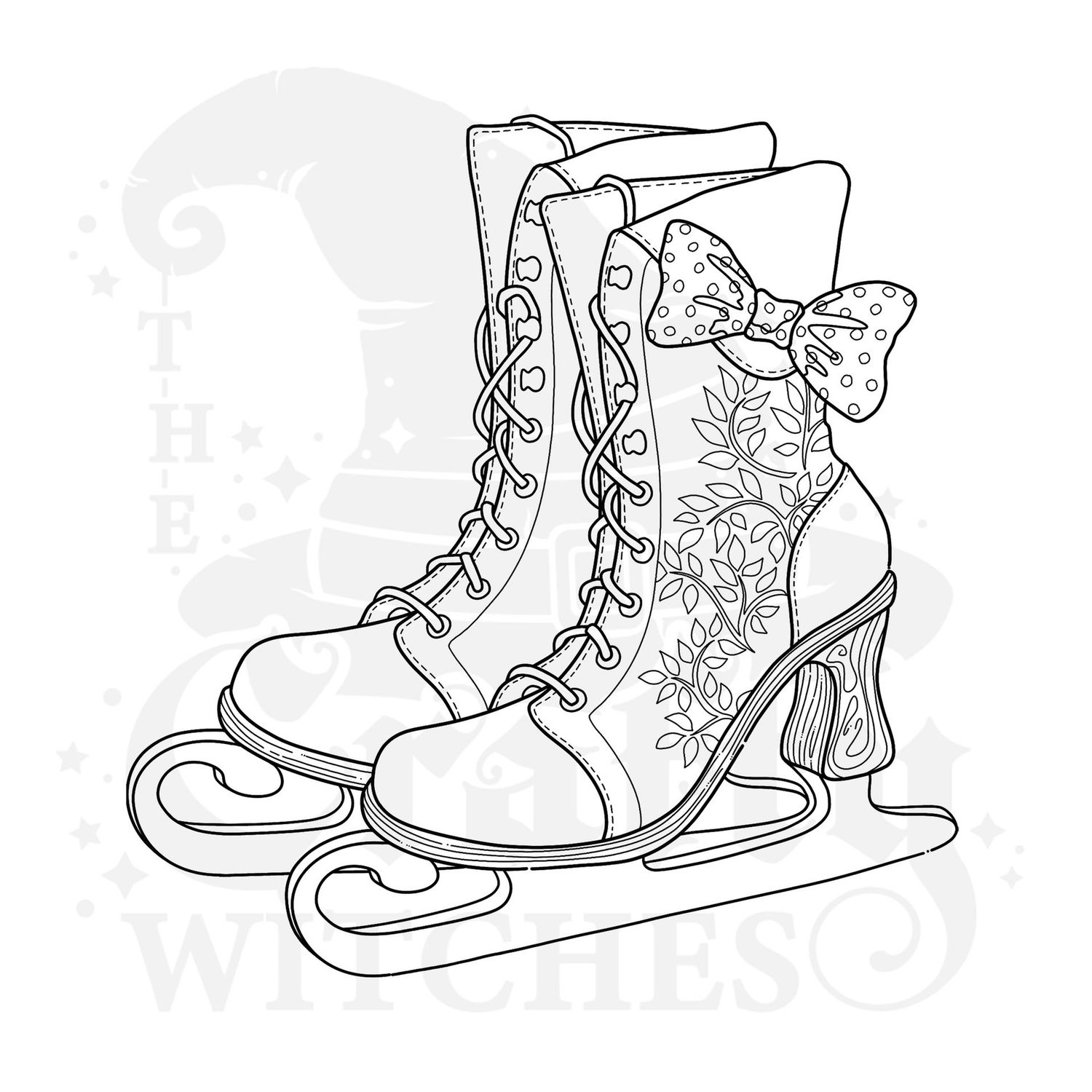 Winter Glide Digital Stamps & SVG Files