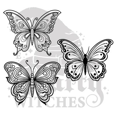 Butterfly Bounty Digital Stamps & SVG Files