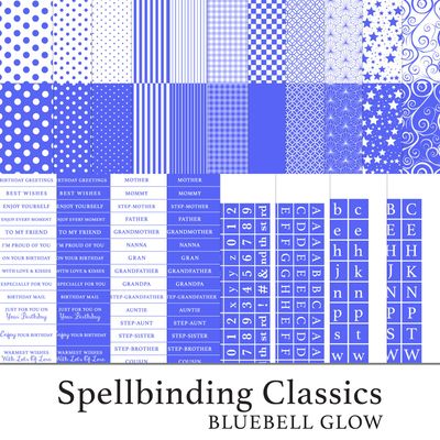 Spellbinding Classics Lisa's Choice - Vol I - Bluebell Glow Digital Kit