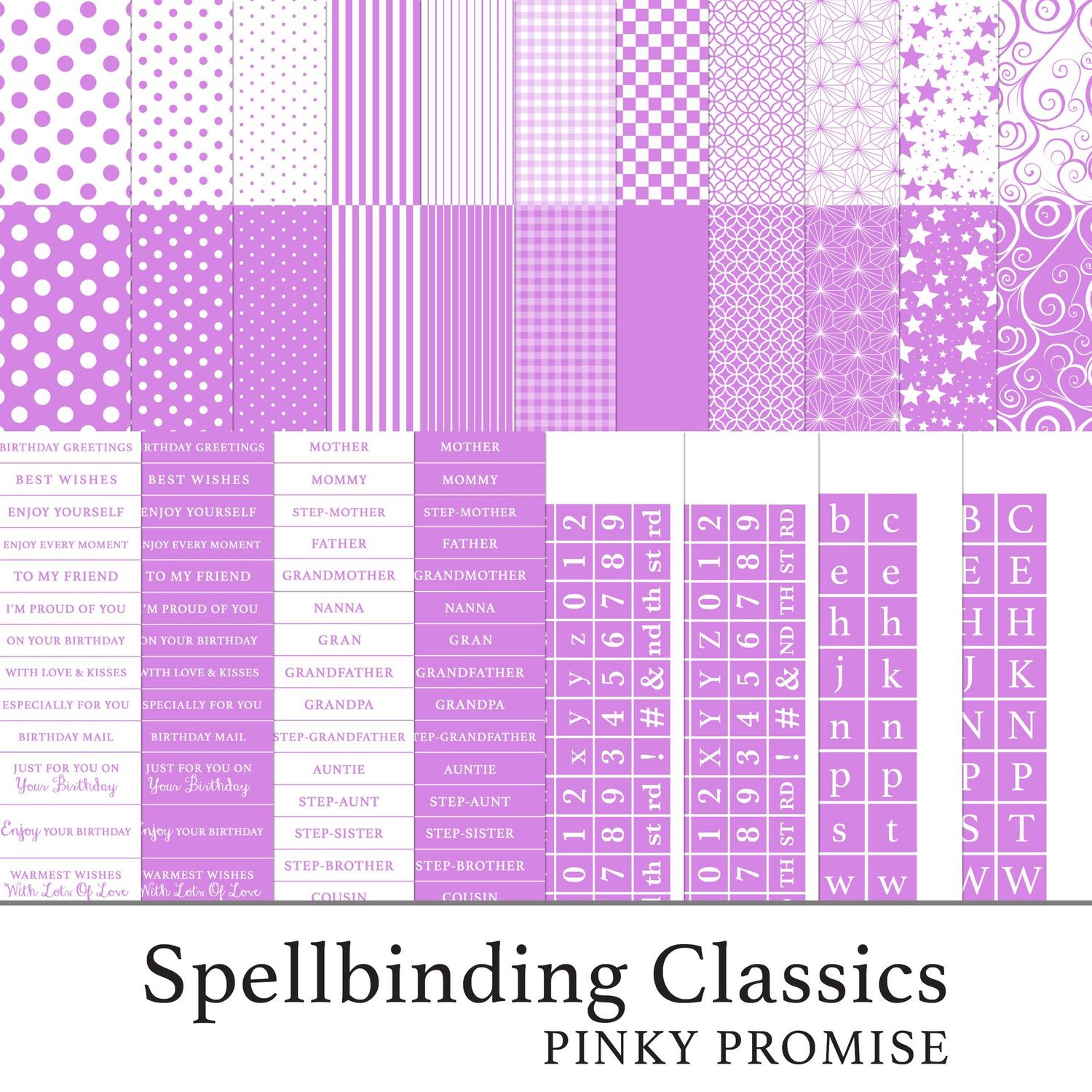 Spellbinding Classics Lisa's Choice - Vol I - Pinky Promise Digital Kit
