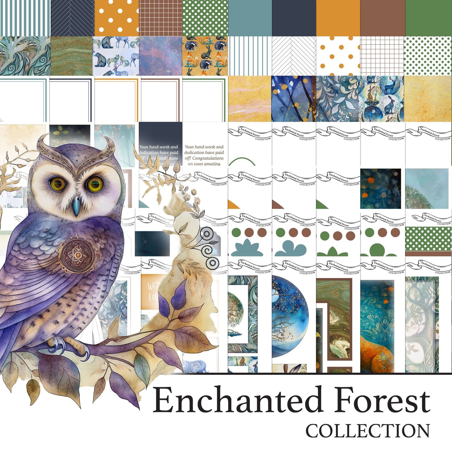 The Magical Enchanted Forest Digital Collection