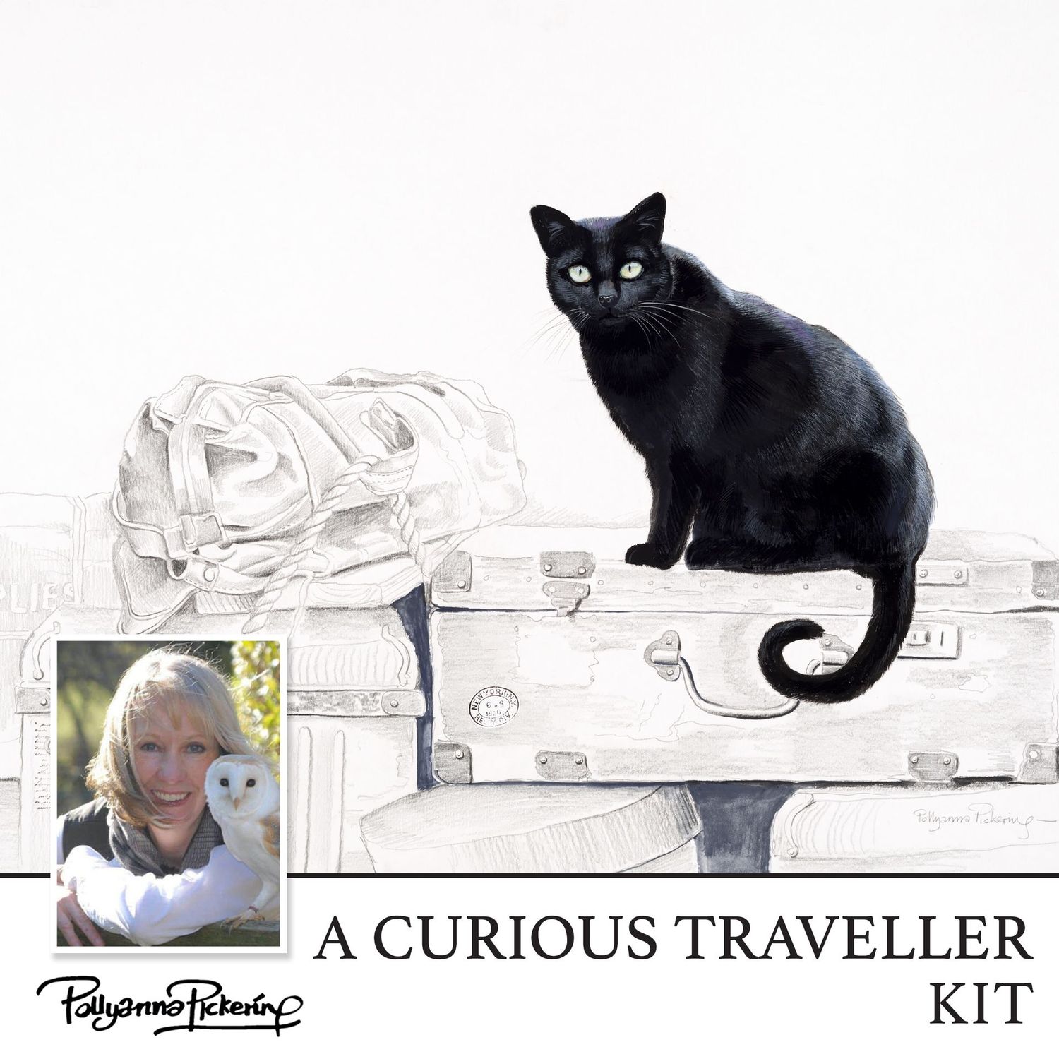 Pollyanna Pickering's A Curious Traveller Digital Kit