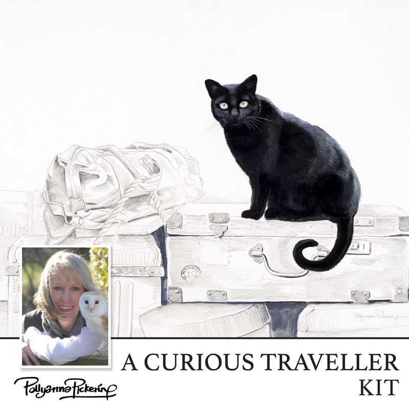 Pollyanna Pickering's A Curious Traveller Digital Kit