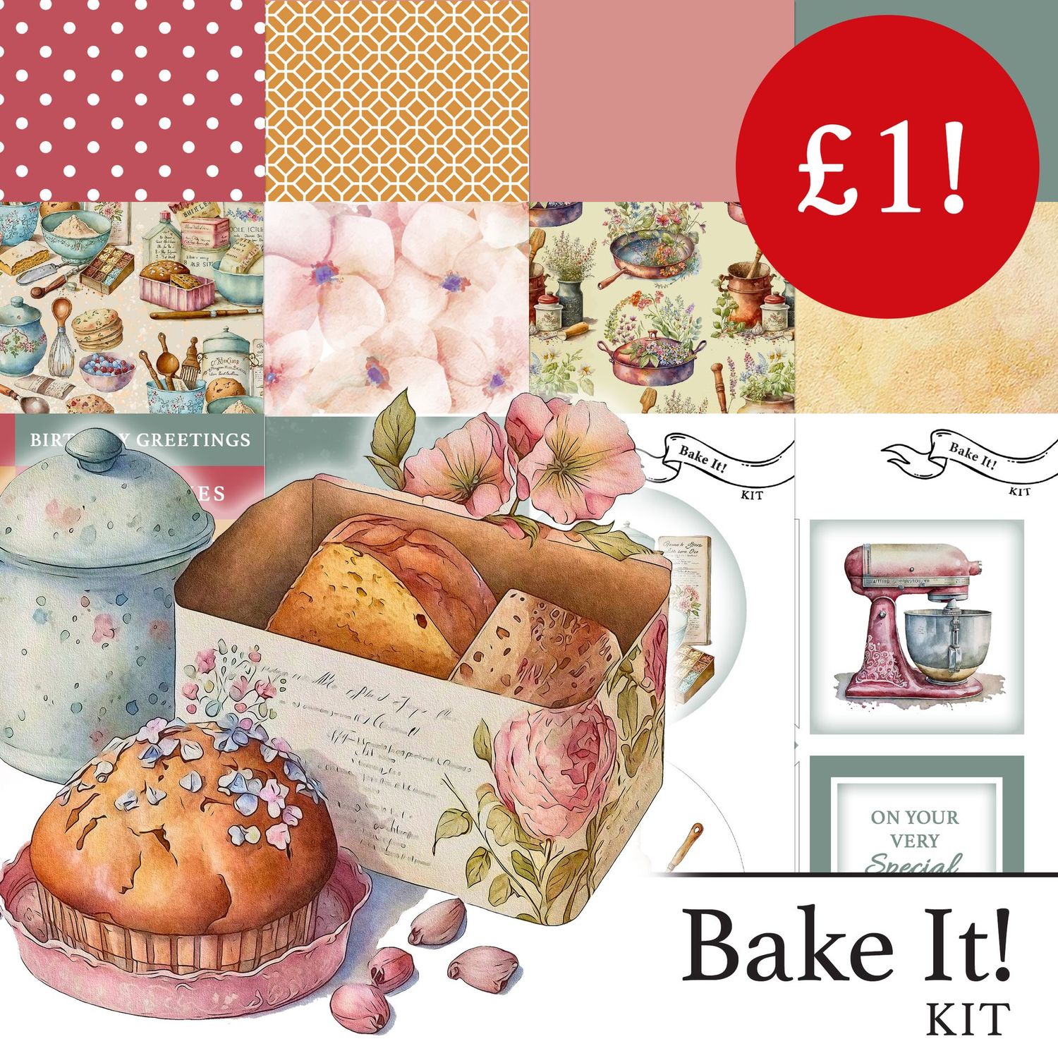 Bake It! Digital Kit