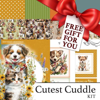 FREE GIFT Cutest Cuddle Digital Kit