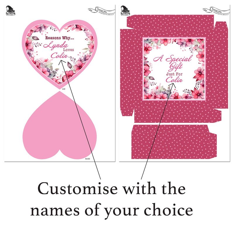 CUSTOMISABLE Reasons Why... Additional Digital Sheets