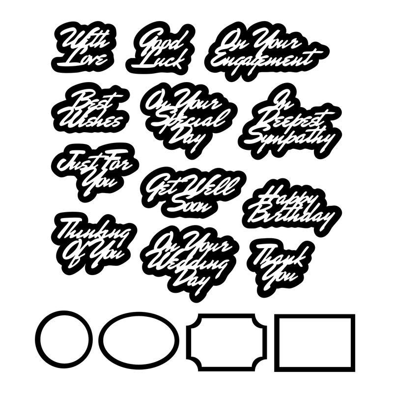 Essential Sentiments Vol. I SVGs Files
