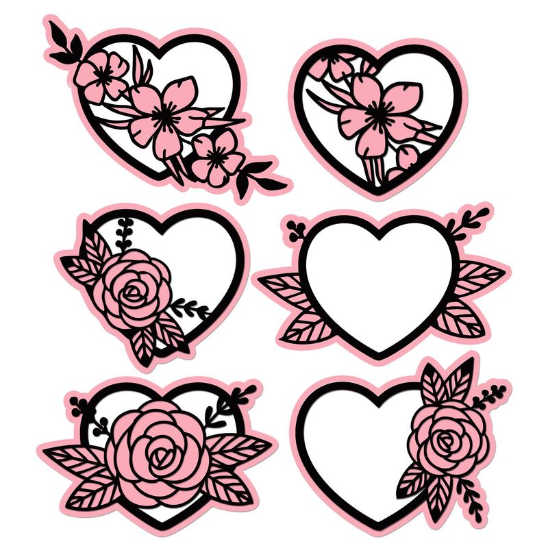 Heartfelt Florals SVGs Files