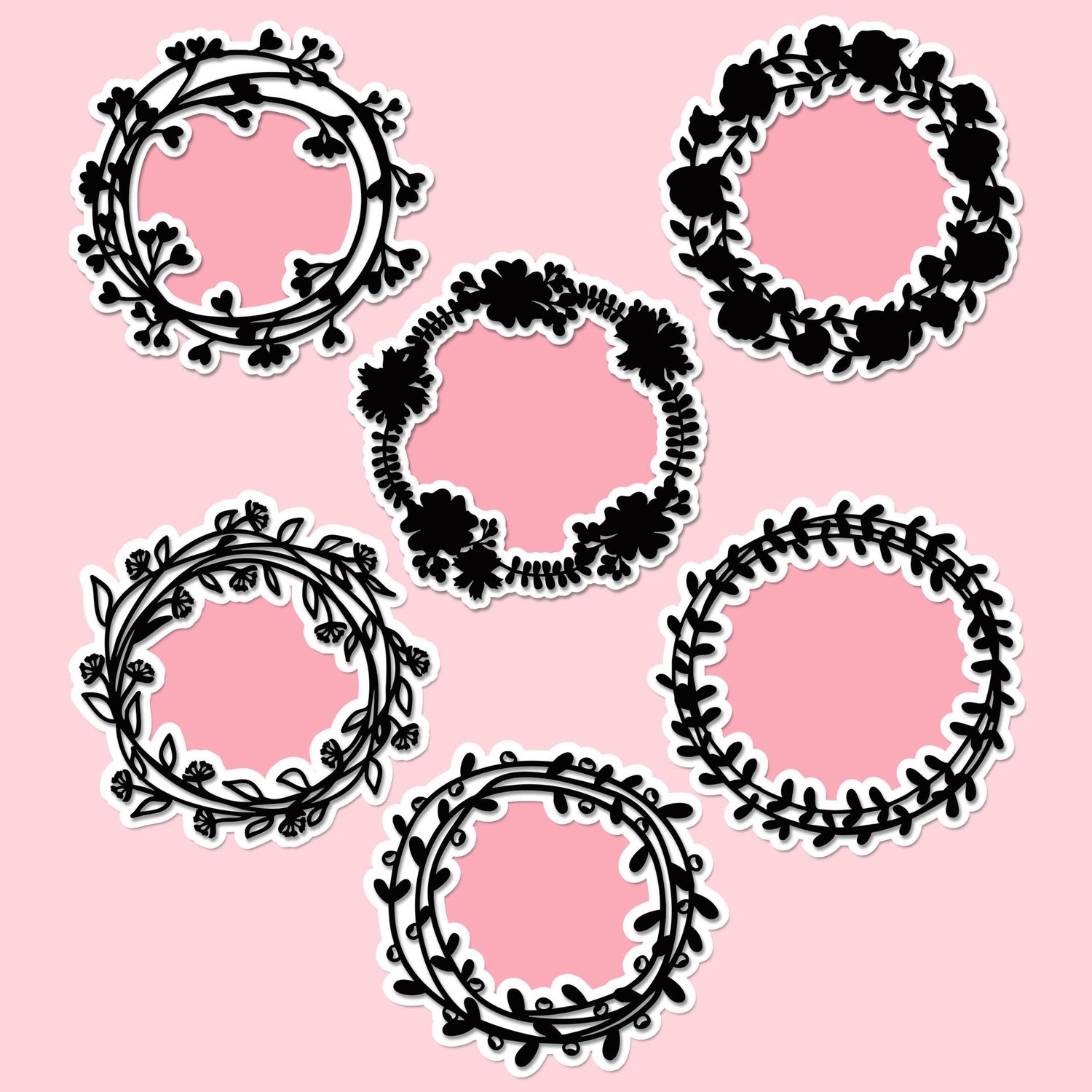 Wonderful Wreaths SVGs Files