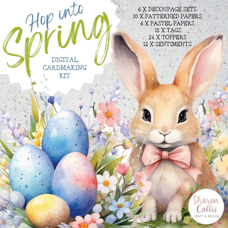 Hop into Spring Collection by Sharon Callis