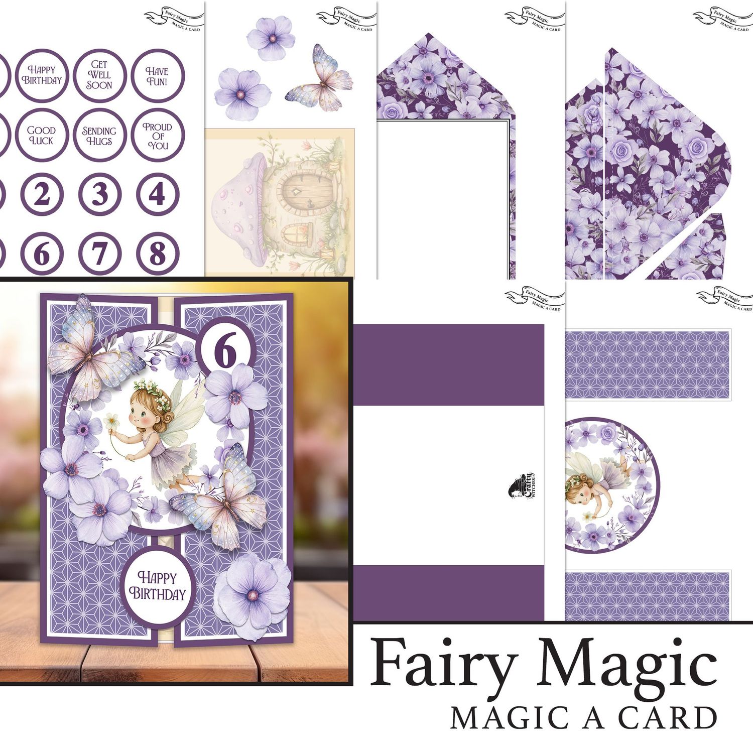 Fairy Magic 'Magic A Card' Individual Digital Card Kit