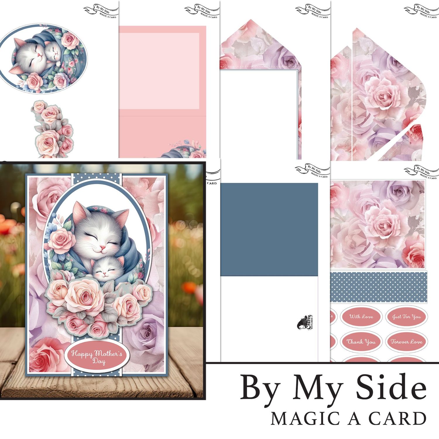 By My Side 'Magic A Card' Individual Digital Card Kit
