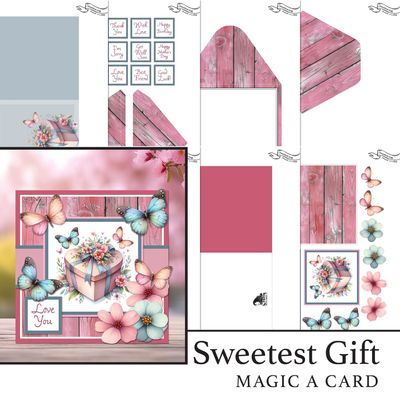 Sweetest Gift 'Magic A Card' Individual Digital Card Kit