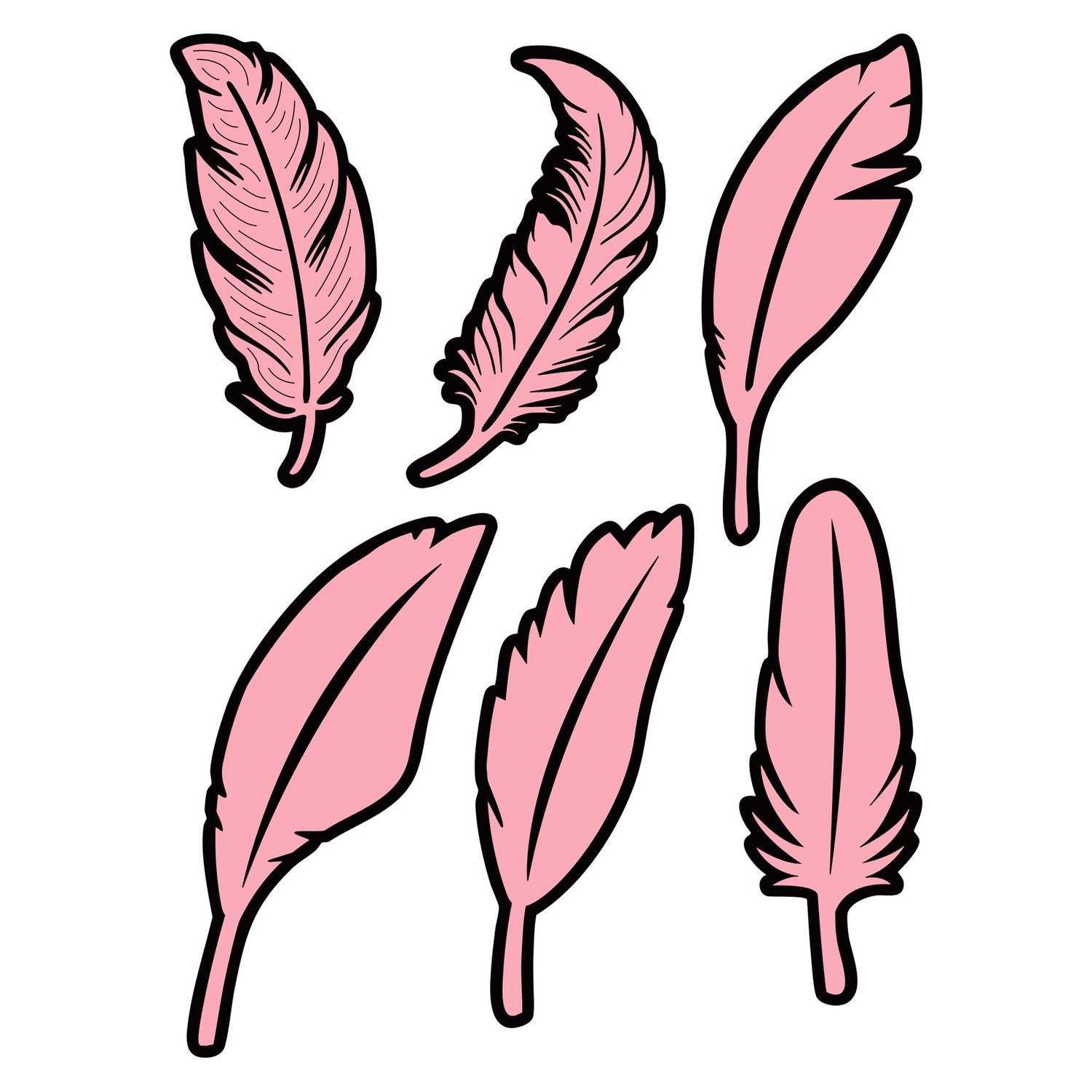 Angel Feathers SVGs Files