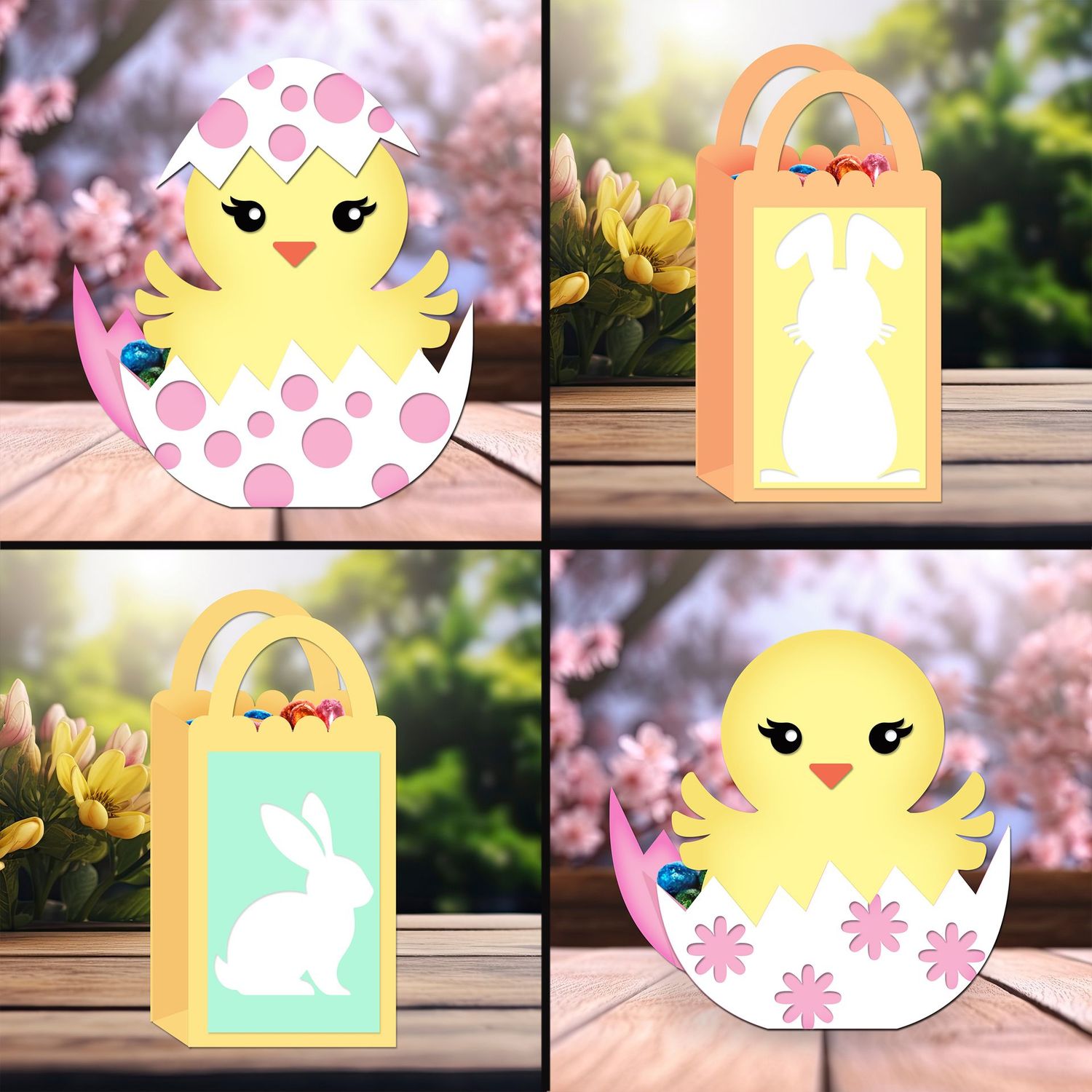 Easter Baskets SVG Projects
