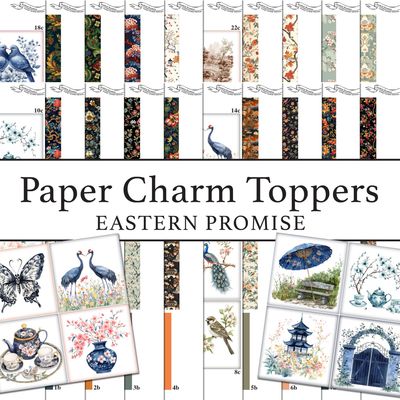 Paper Charms Toppers Eastern Promise Digital Kit