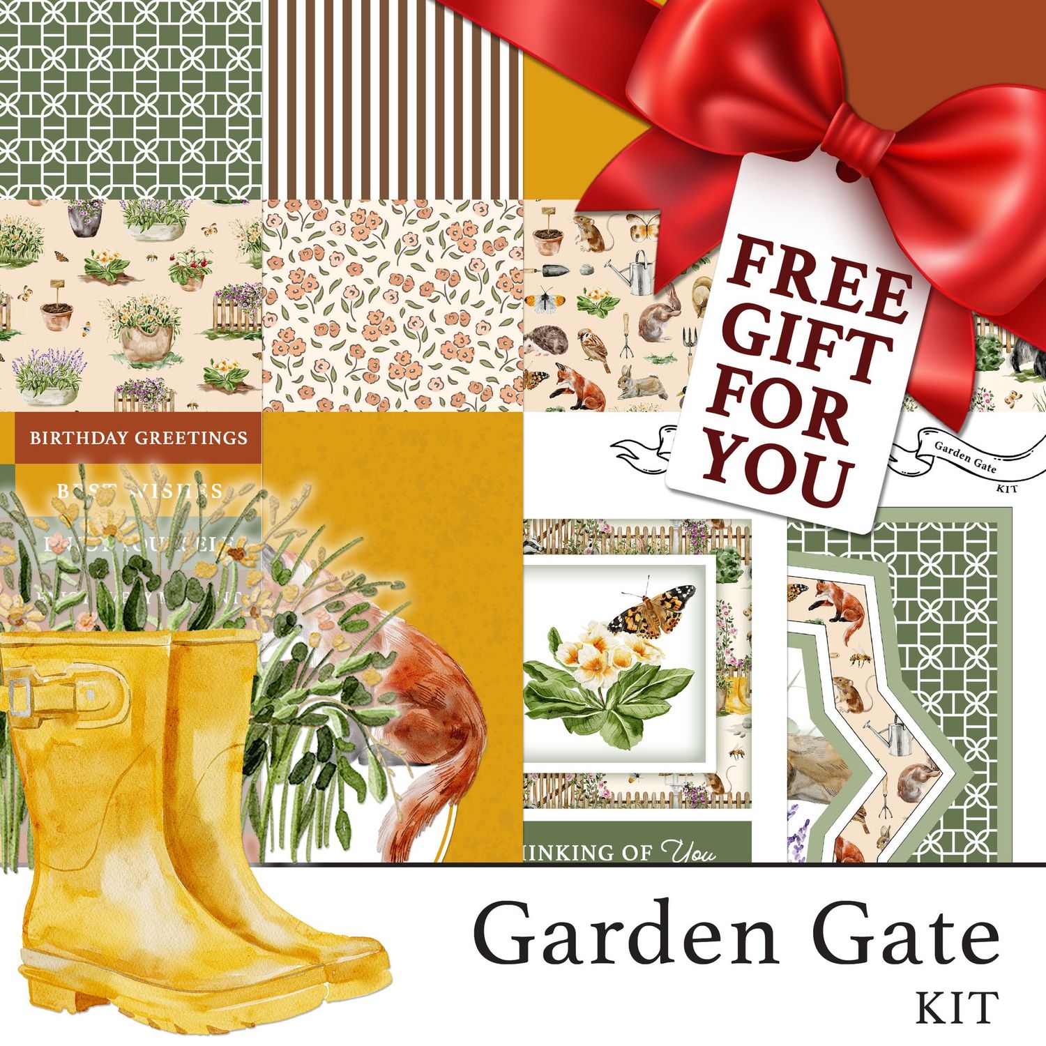 FREE GIFT Garden Gate Digital Kit