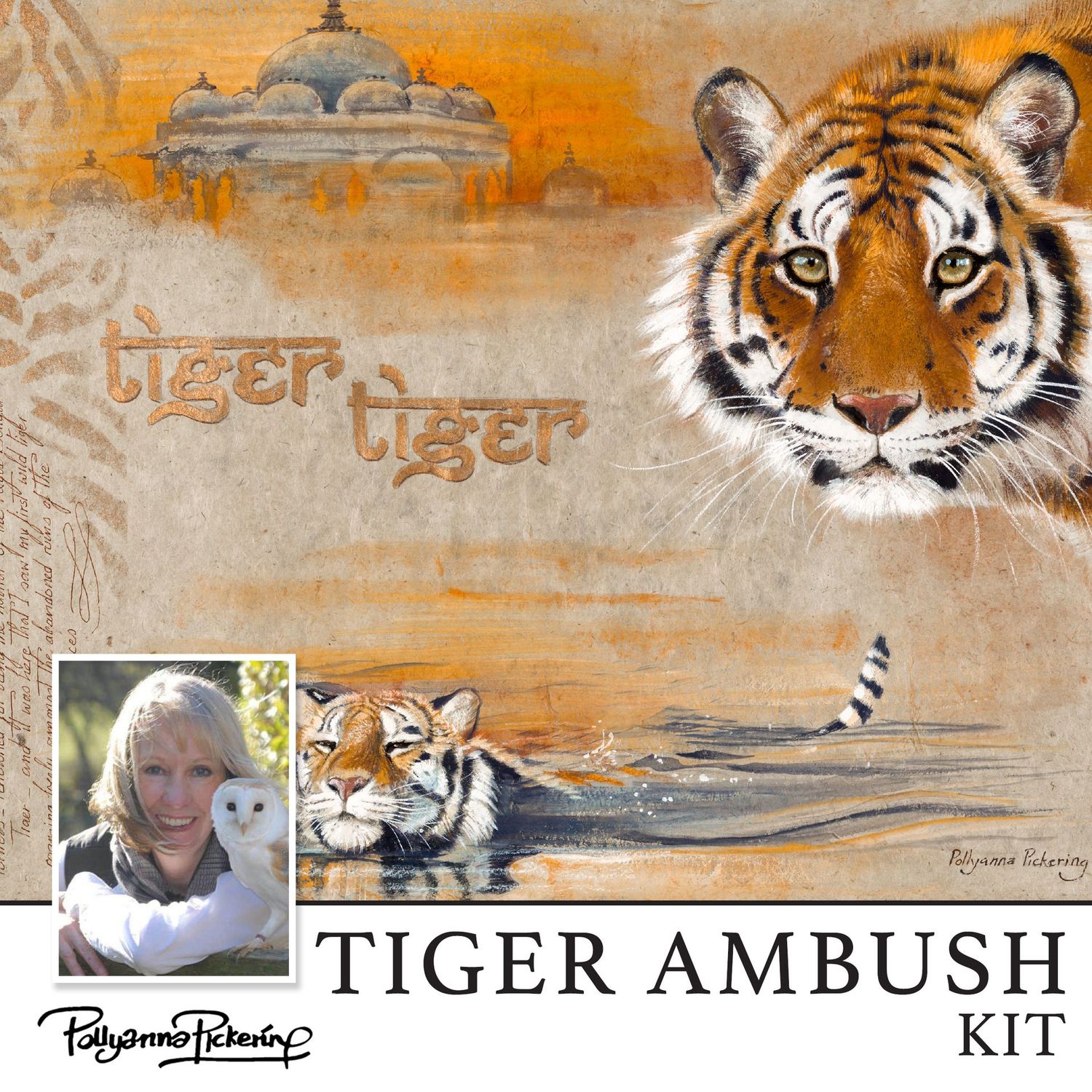 Pollyanna Pickering's Tiger Ambush Digital Kit