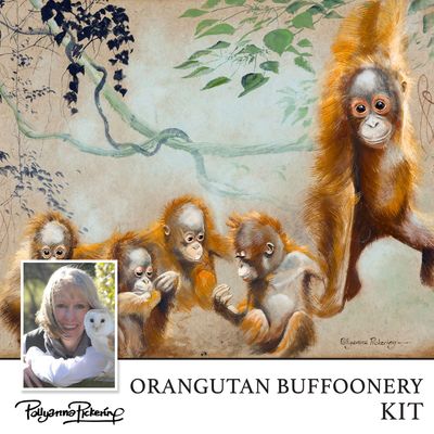 Pollyanna Pickering's Orangutan Buffoonery Digital Kit