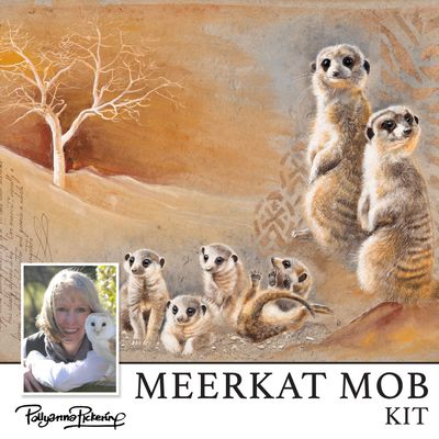 Pollyanna Pickering's Meerkat Mob Digital Kit