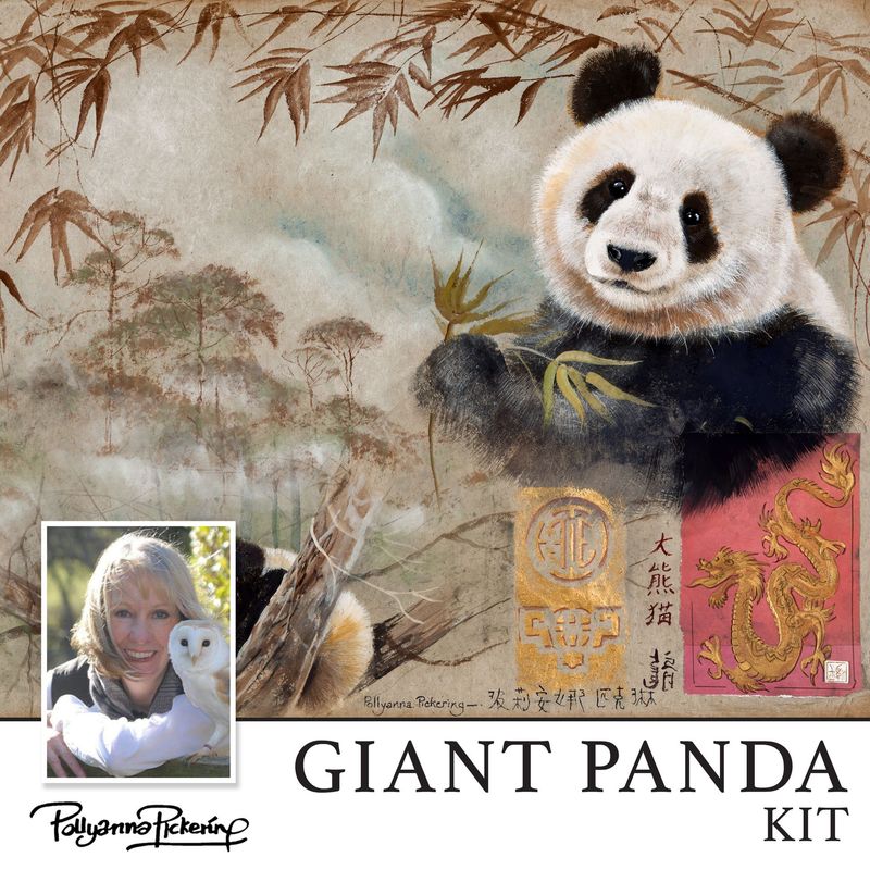 Pollyanna Pickering's Giant Panda Digital Kit