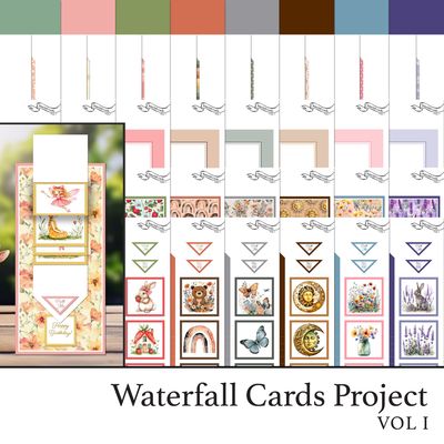 Waterfall Cards Kinetic Project Vol I