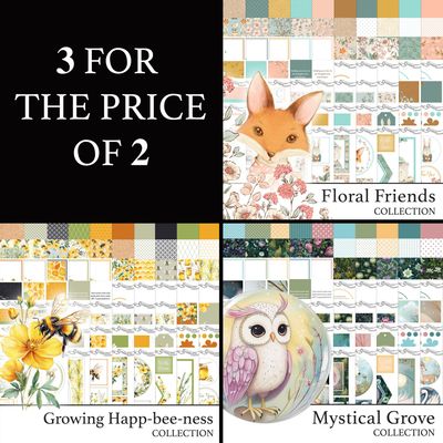 3 for 2 - Magical Floral Friends Digital Collection, Magical Growing Happ-bee-ness Digital Collection & Magical Mystical Grove Digital Collection