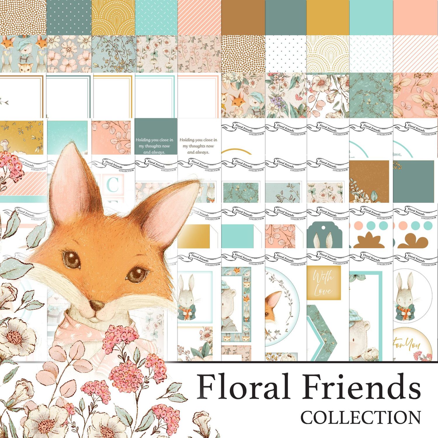The Magical Floral Friends Digital Collection