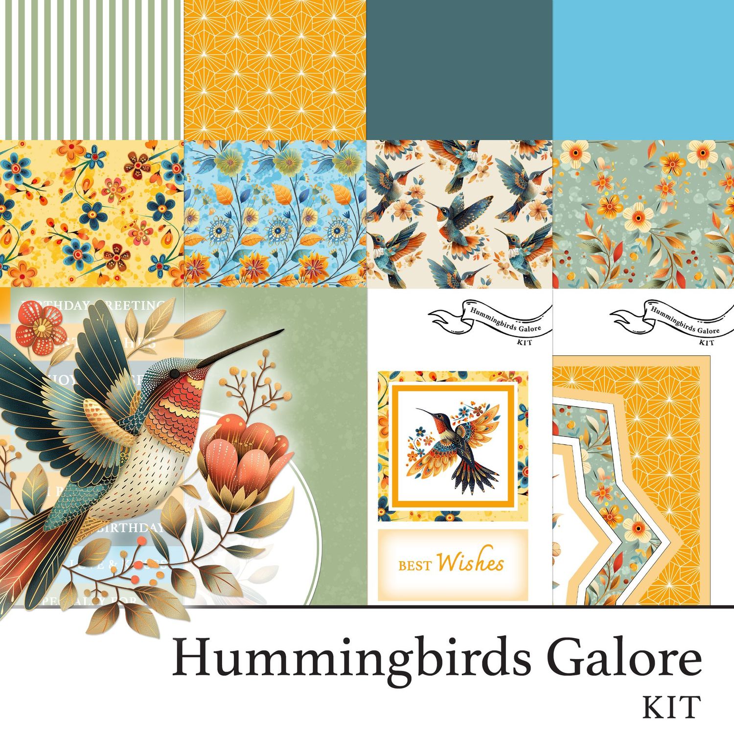 Hummingbirds Galore Digital Kit