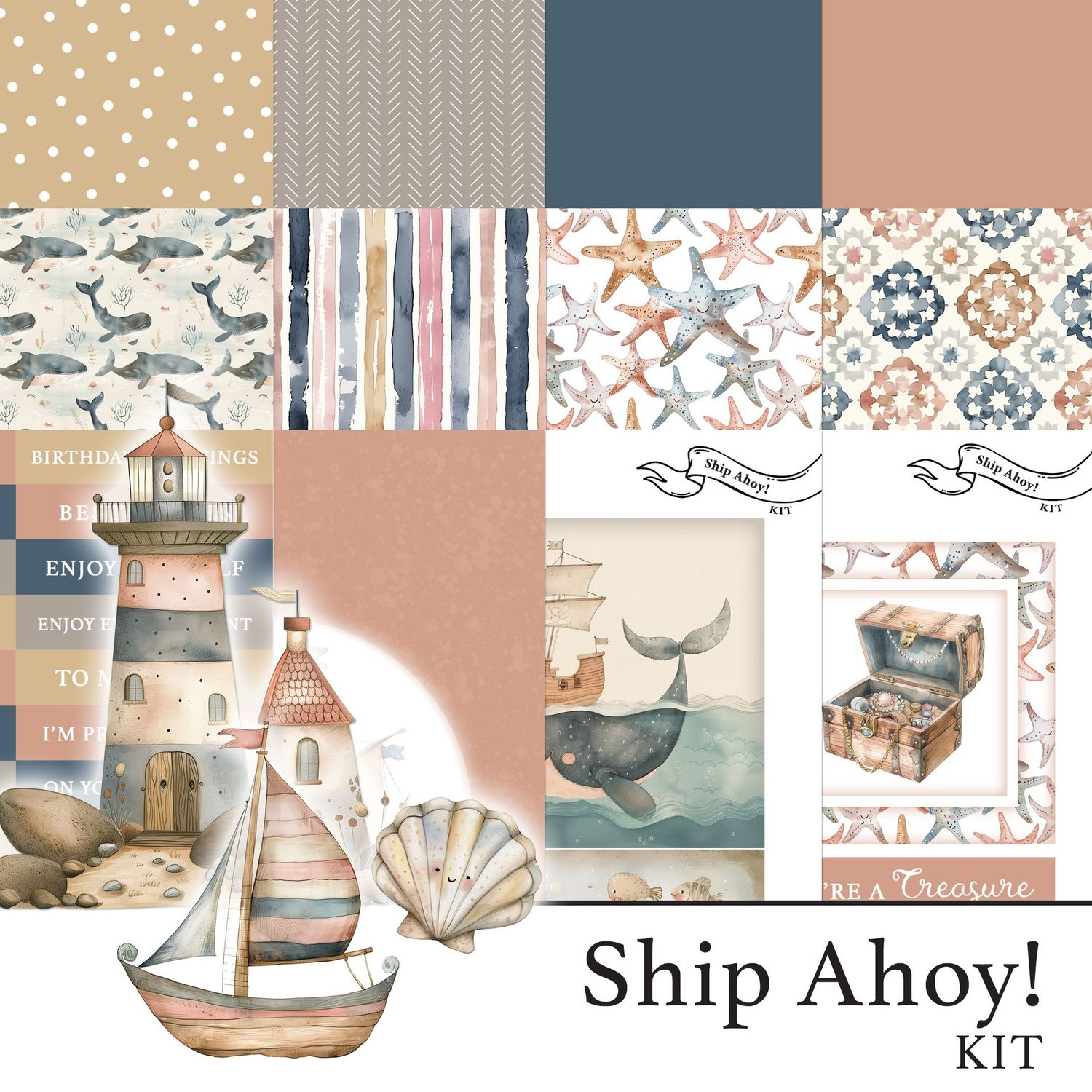 Ship Ahoy! Digital Kit