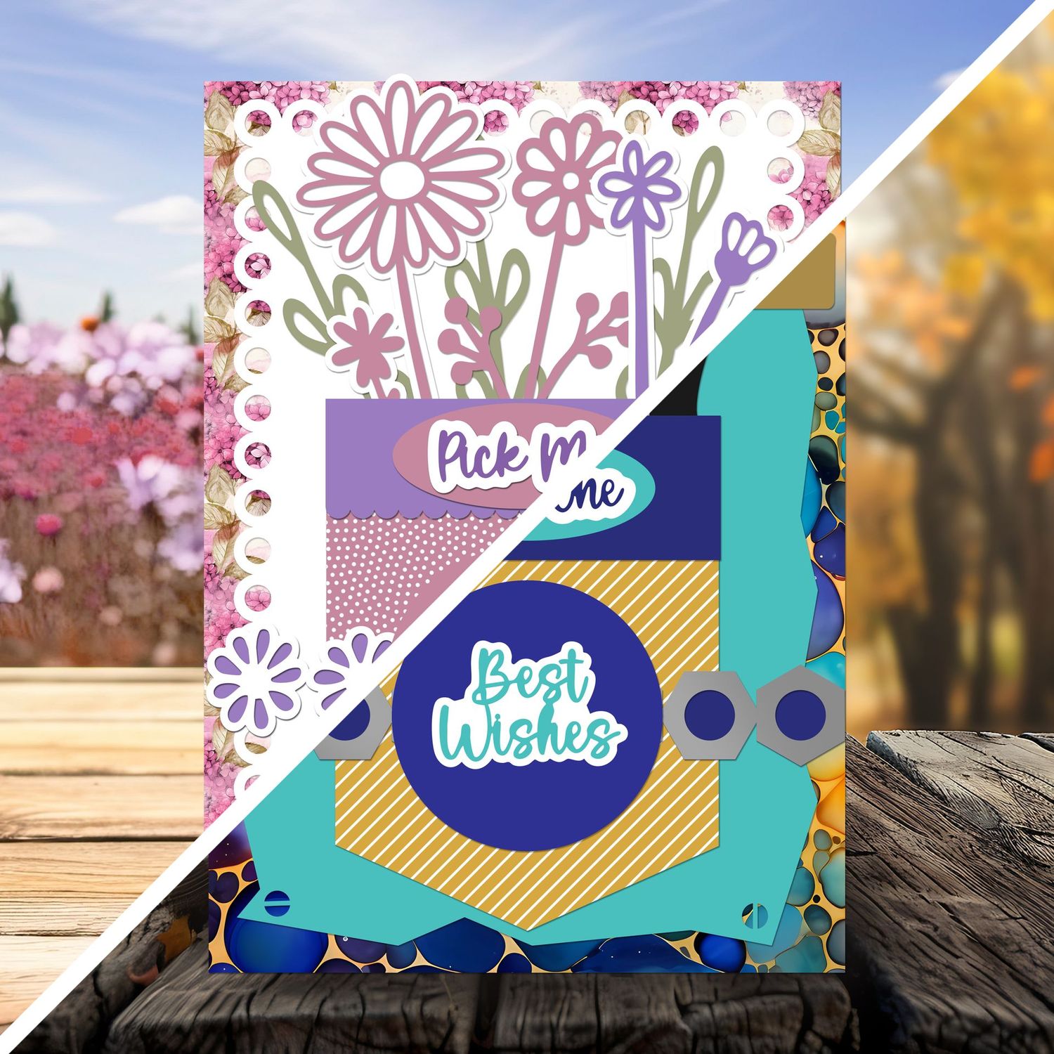 Pocket Full of Posies SVGs Files & Pocket Full of Tools SVGs Files Bundle