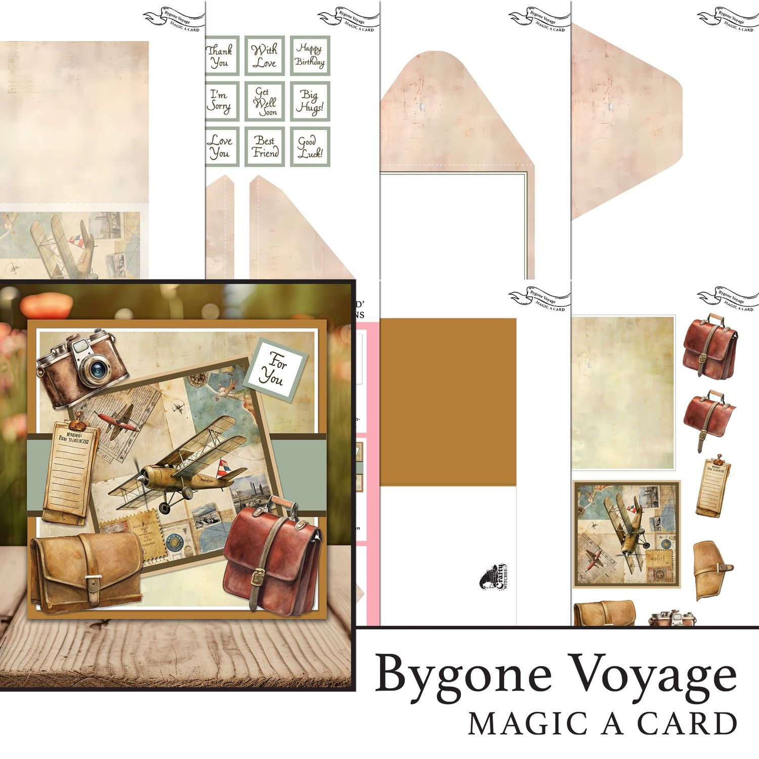 Bygone Village 'Magic A Card' Individual Digital Card Kit