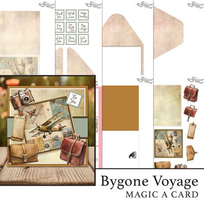 Bygone Village 'Magic A Card' Individual Digital Card Kit