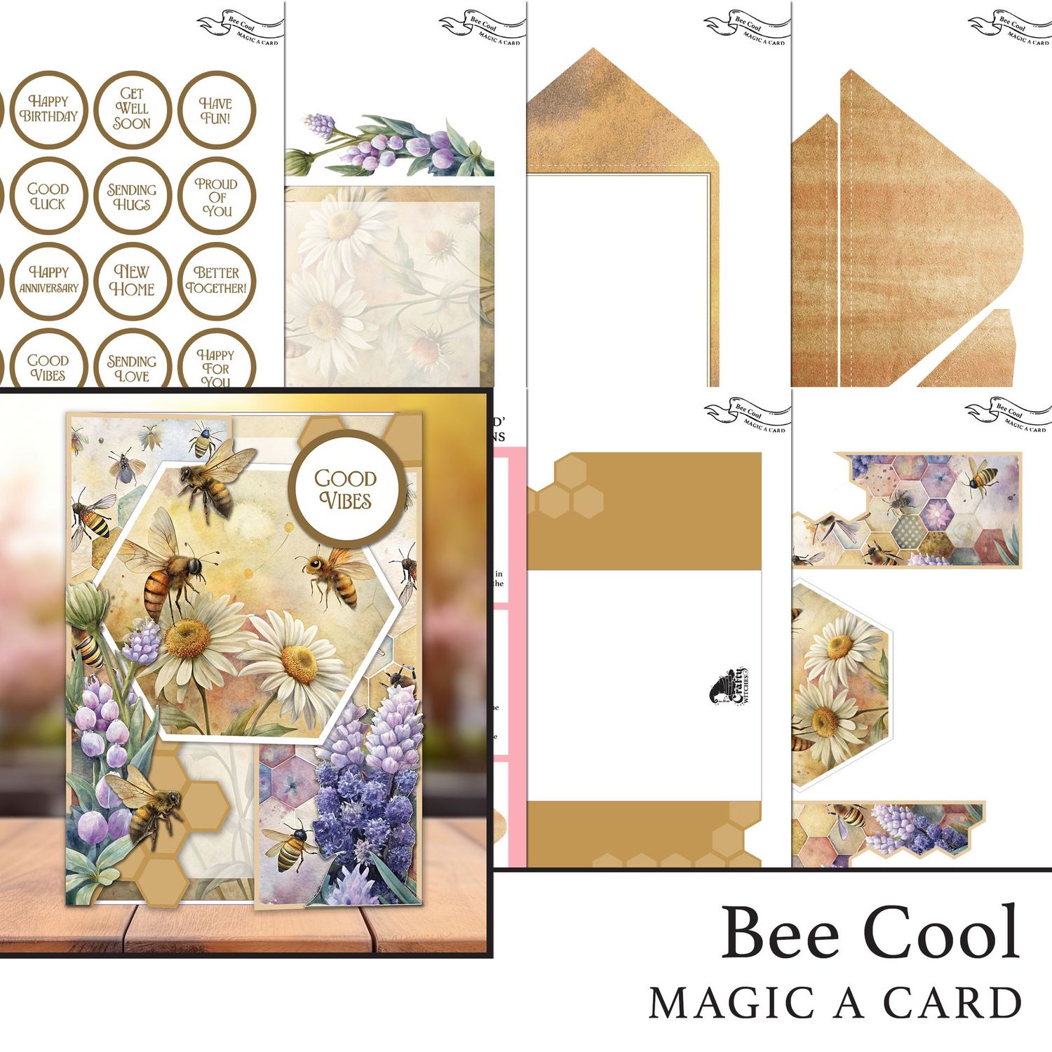 Bee Cool 'Magic A Card' Individual Digital Card Kit