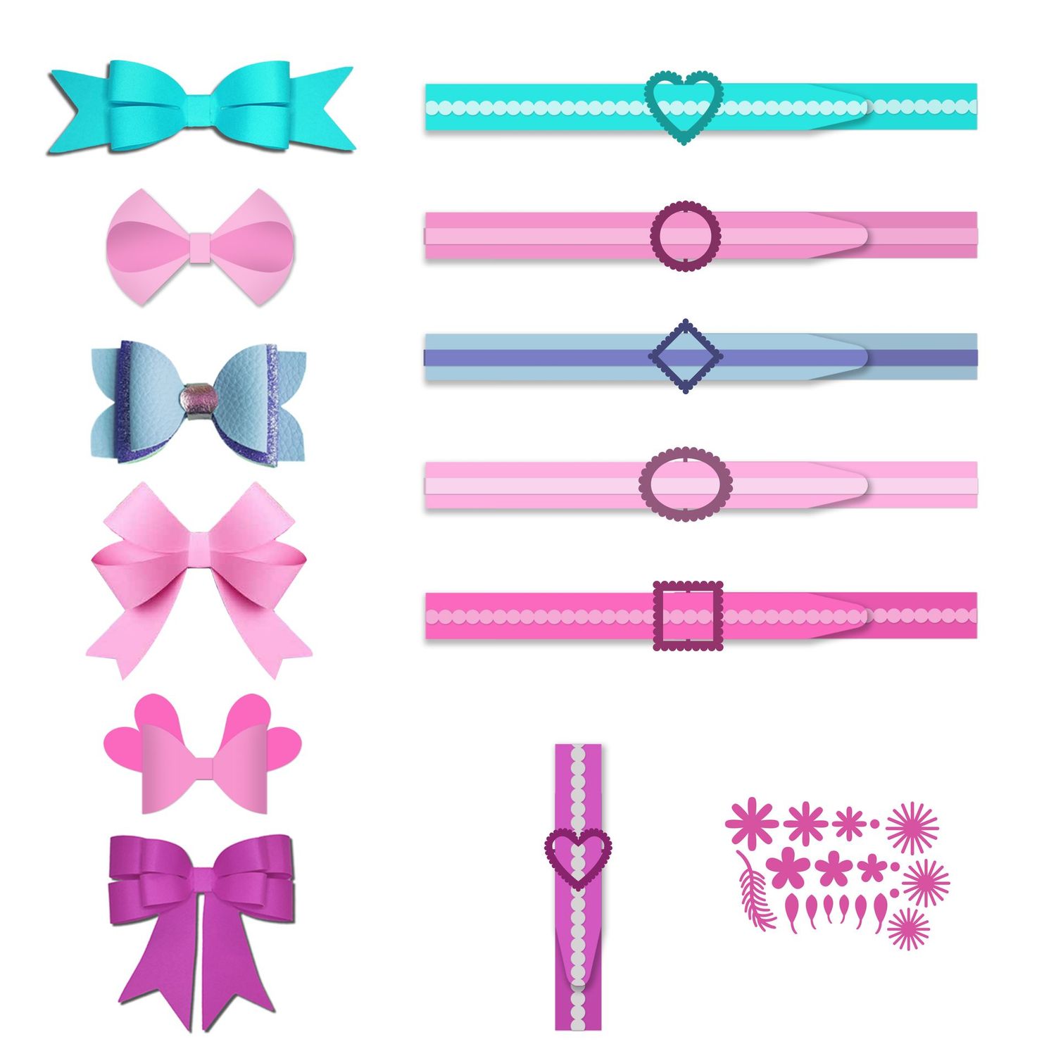 Buckles and Bows SVG Cutting Files
