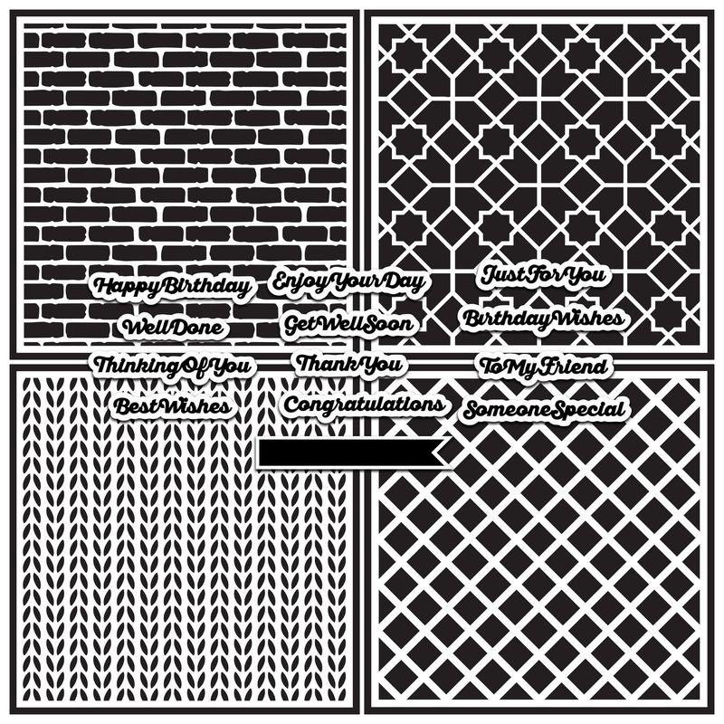 Simply Spellbinding Backgrounds SVG Files Collection