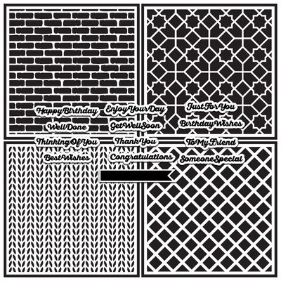 Simply Spellbinding Backgrounds SVG Files Collection